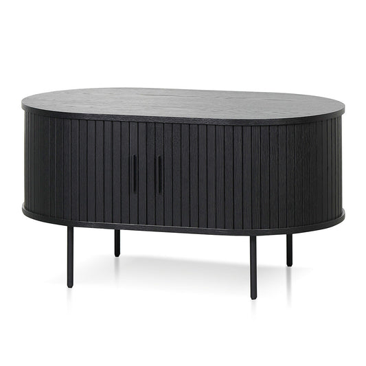 100cm Coffee Table - Full Black