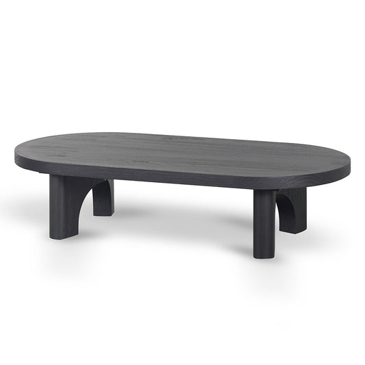 140cm Coffee table - Full Black