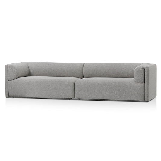 4 Seater Fabric Sofa - Grey