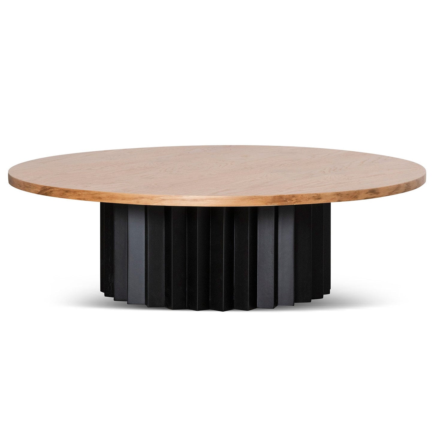 Round Messmate Coffee Table - Black Base