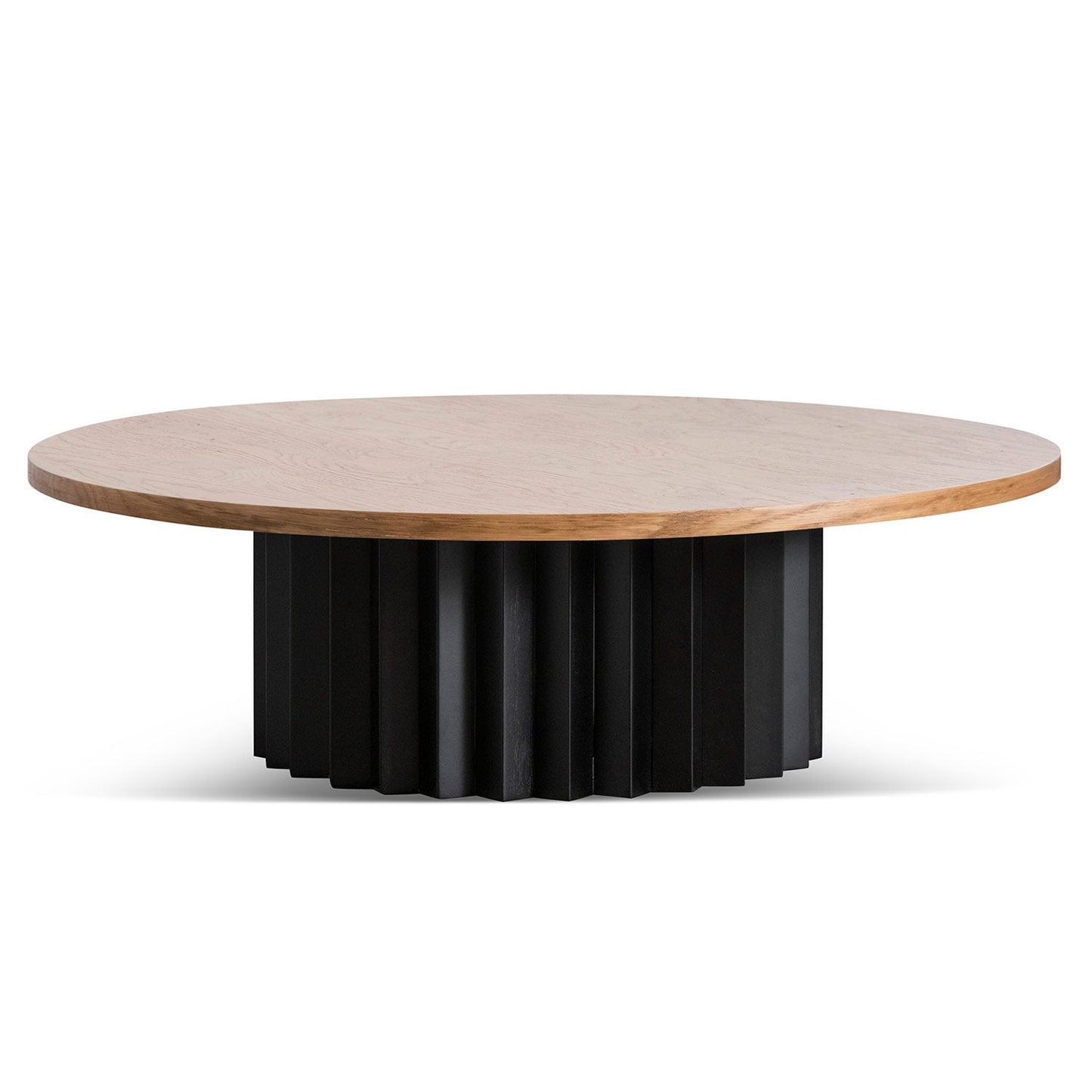 Round Messmate Coffee Table - Black Base