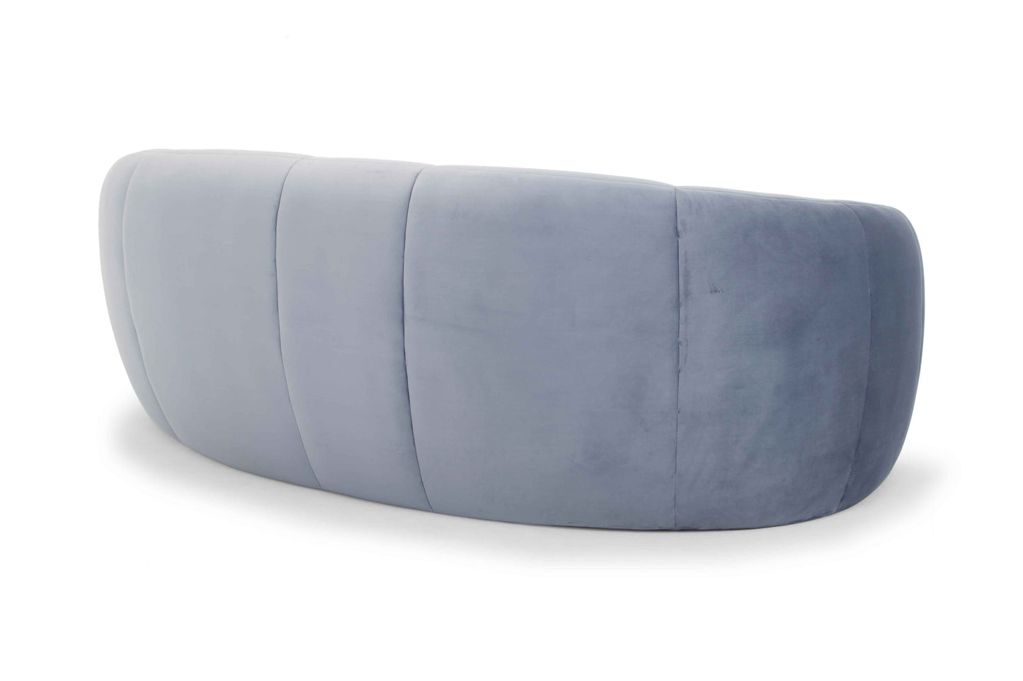 3 Seater Fabric Sofa - Dust Blue