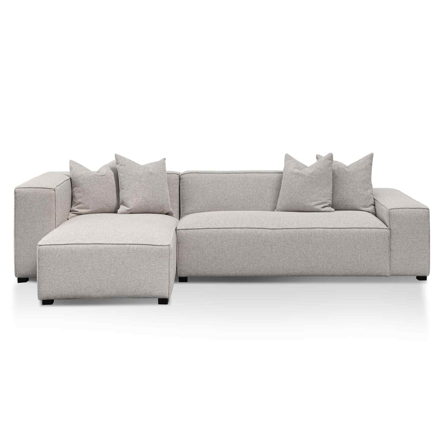 3 Seater Left Chaise Sofa - Sterling Sand