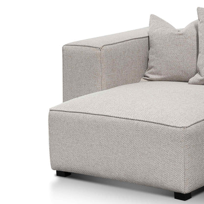 3 Seater Left Chaise Sofa - Sterling Sand