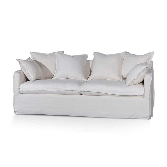 3 Seater Sofa - Linen Beige