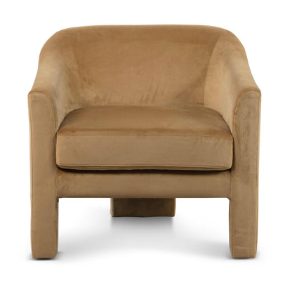 Fabric Armchair - Mustard