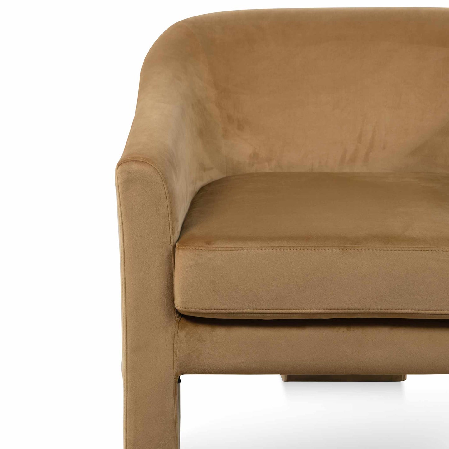 Fabric Armchair - Mustard