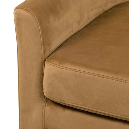 Fabric Armchair - Mustard