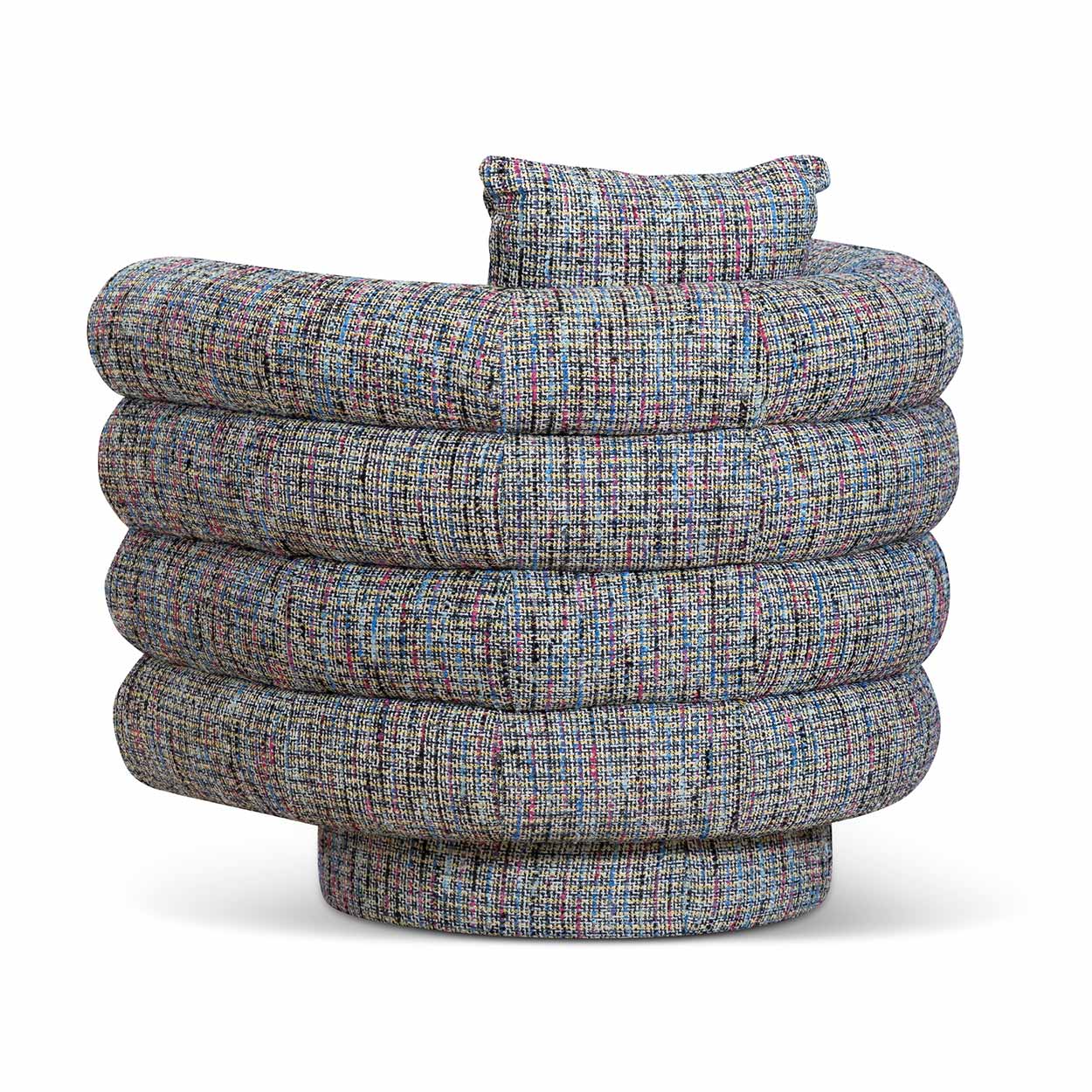 Fabric Armchair - Multicolour