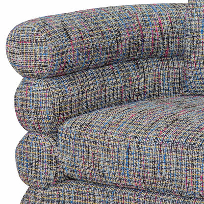 Fabric Armchair - Multicolour