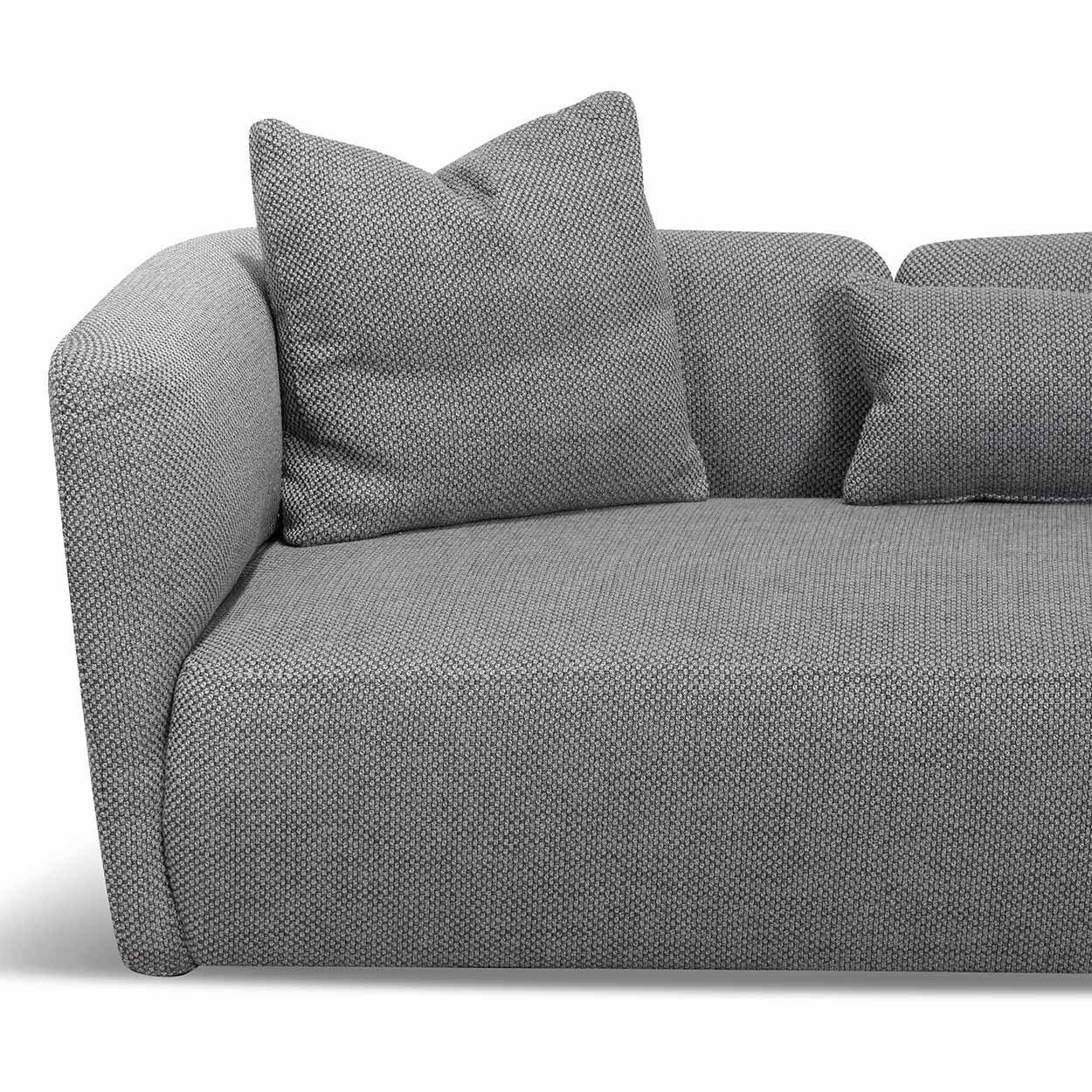 3 Seater Fabric Sofa - Noble Grey