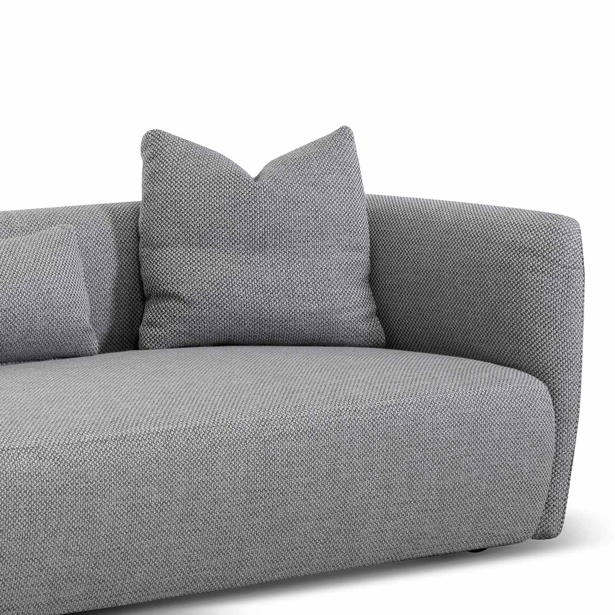 3 Seater Fabric Sofa - Noble Grey