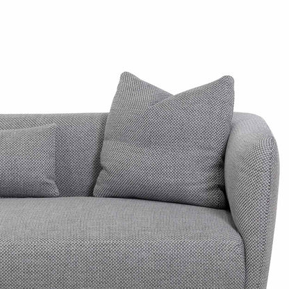 3 Seater Fabric Sofa - Noble Grey