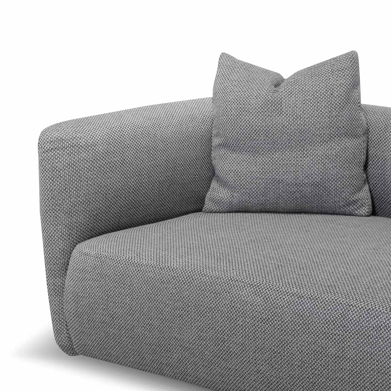 3 Seater Fabric Sofa - Noble Grey