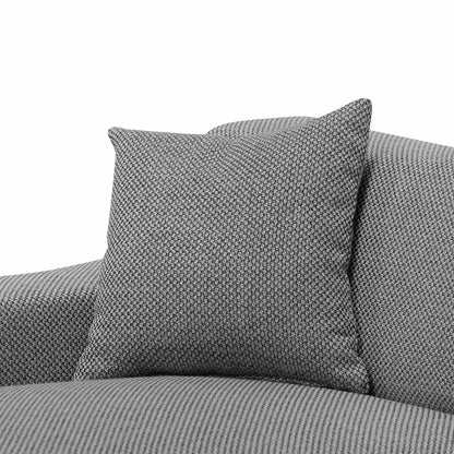 3 Seater Left Chaise Sofa - Noble Grey