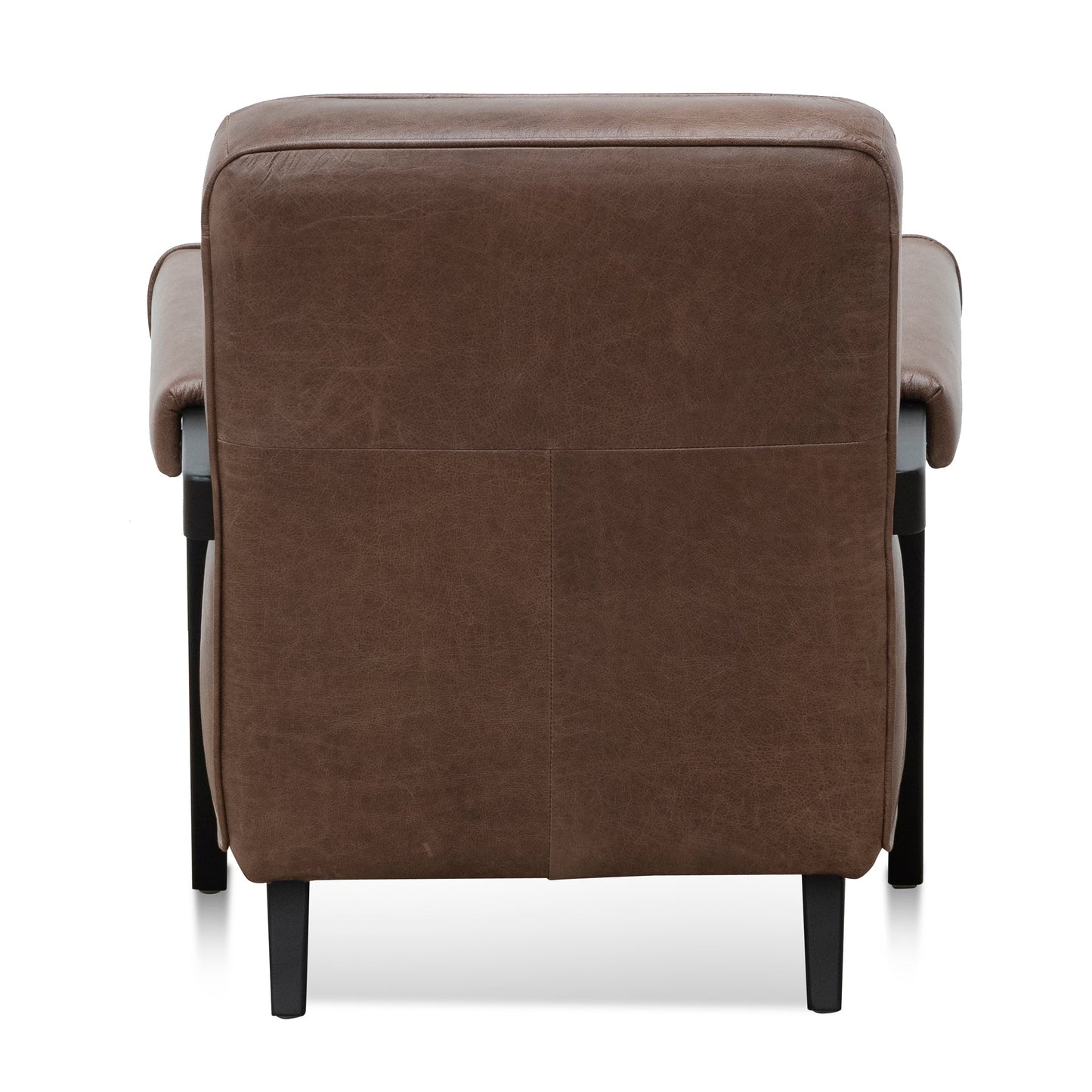 Armchair - Dark Brown Leather