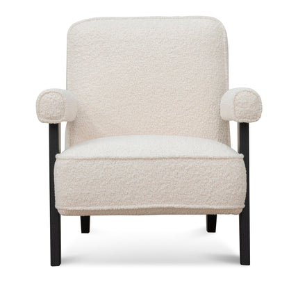 Armchair - Ivory White Sherpa