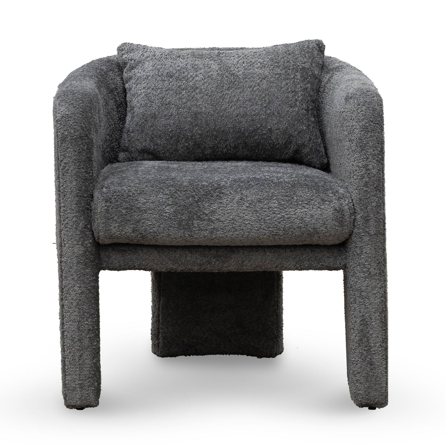 Fabric Armchair - Iron Grey