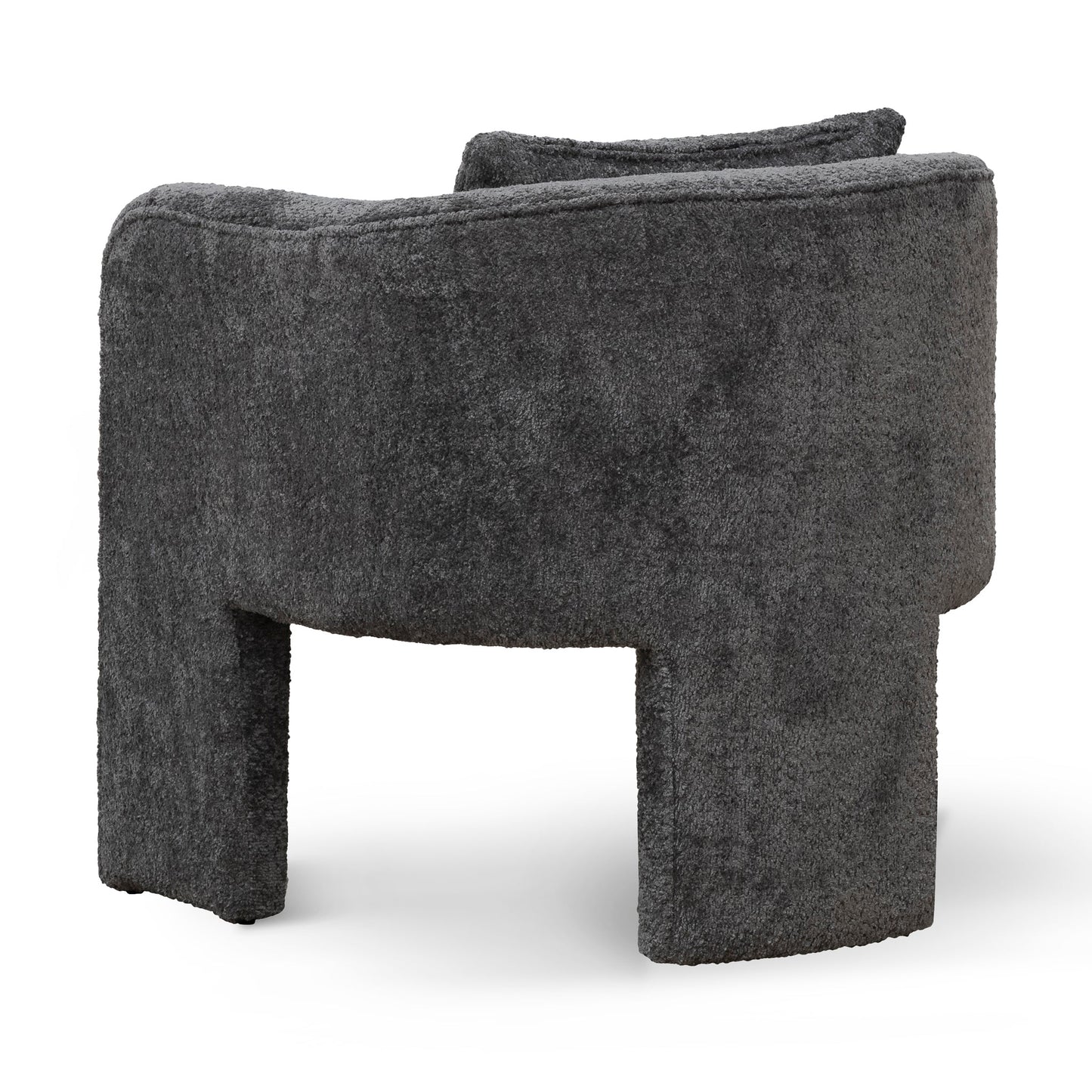 Fabric Armchair - Iron Grey