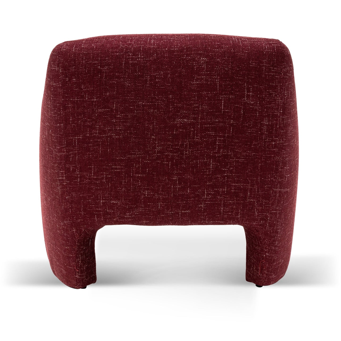 Fabric Armchair - Sangria Red