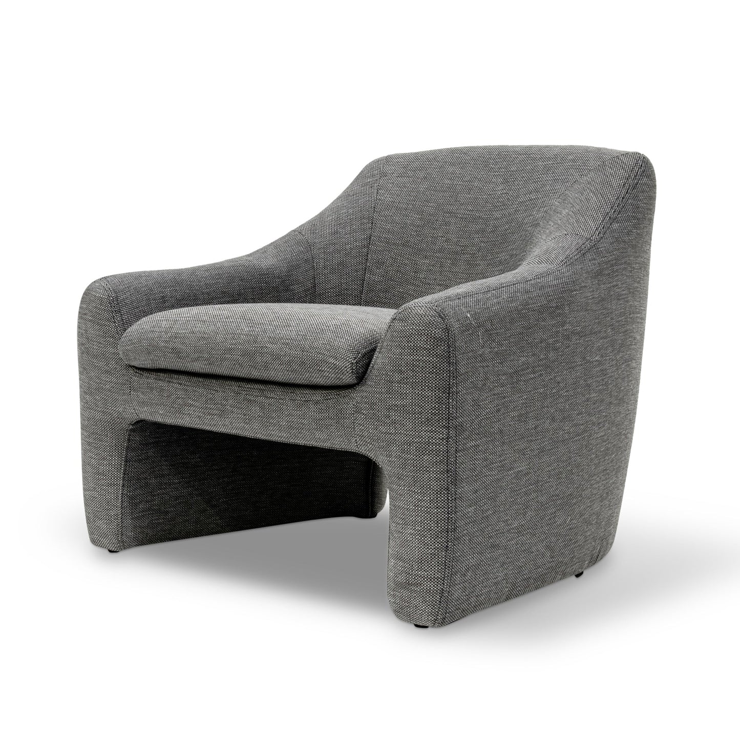 Fabric Armchair - Graphite Grey