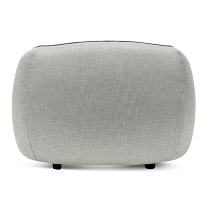 Fabric Armchair - Light Texture Grey