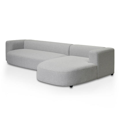 Right Chaise Sofa - Grey