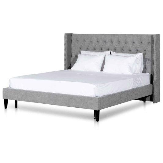 Queen Bed Frame - Flint Grey